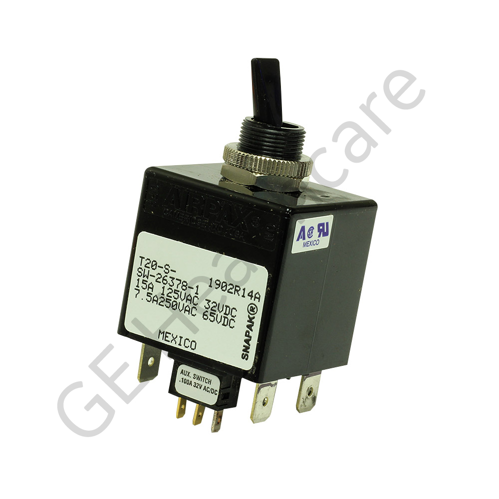 Toggle On/Off Switch with Bezel DPST Toggle On/Off Switch with Bezel DPST